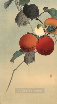 Japanese Painting - nuthatch Ohara Koson Japanese
